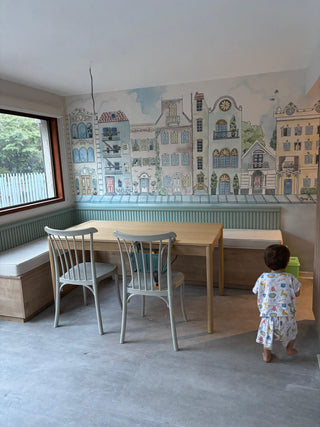 Papel Mural Casas a Color - Maida Zañartu