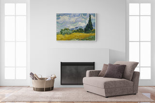 Campo de trigo con Cipreses - Vincent Van Gogh