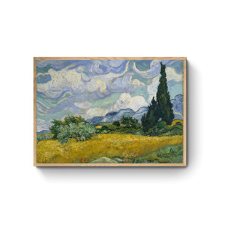 Campo de trigo con Cipreses - Vincent Van Gogh