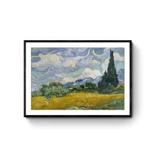 Campo de trigo con Cipreses - Vincent Van Gogh