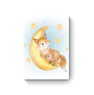 Cuadro Zorrito y Luna