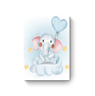 Cuadro Elefante sobre Nube