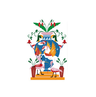 Jarrón Pegasos - GAT