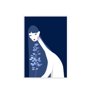Cuadro Mujer Azul
