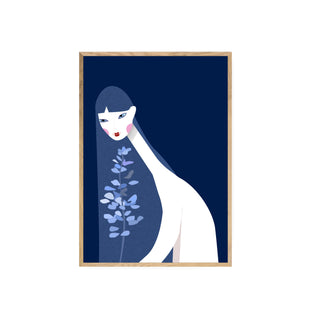 Cuadro Mujer Azul