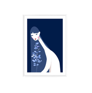Cuadro Mujer Azul