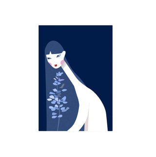 Cuadro Mujer Azul
