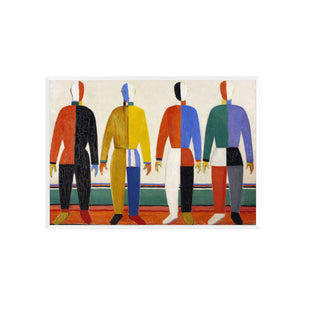 Los Deportistas - Kazimir Malevich