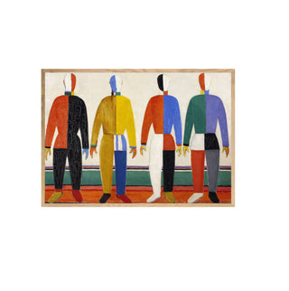 Los Deportistas - Kazimir Malevich