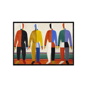 Los Deportistas - Kazimir Malevich