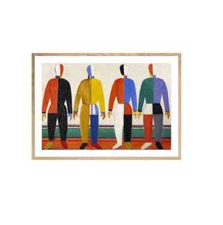 Los Deportistas - Kazimir Malevich