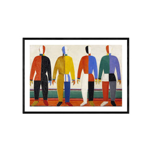 Los Deportistas - Kazimir Malevich