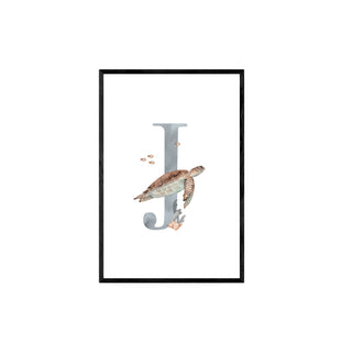 J inicial tortuga - Antonia García de la Huerta