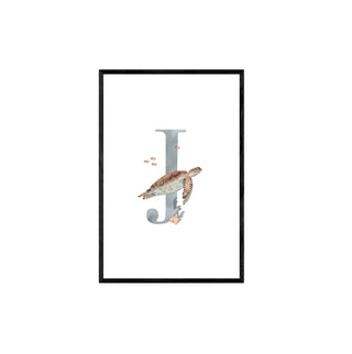 J inicial tortuga - Antonia García de la Huerta