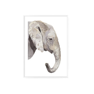 Cuadro Africa en Acuarela Elefante - Gabriella Pruzzo