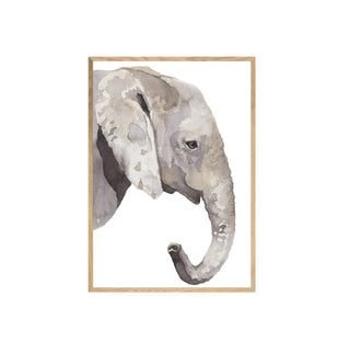 Cuadro Africa en Acuarela Elefante - Gabriella Pruzzo