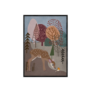 Cuadro Ciervo en el Bosque - Fine Art Infantil | Artenigma