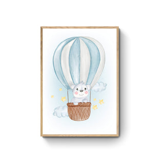 Cuadro Koala en Globo