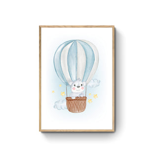 Cuadro Koala en Globo