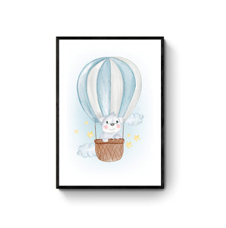 Cuadro Koala en Globo