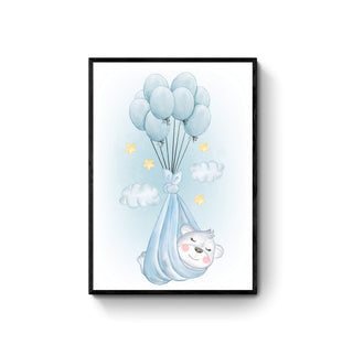 Cuadro Koala Dormilón - Fine Art Infantil | Artenigma