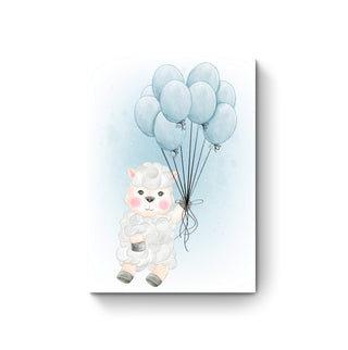 Cuadro Oveja con Globos