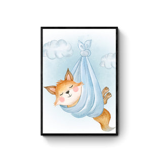 Cuadro Baby Zorro - Fine Art Infantil | Artenigma