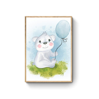 Cuadro Koala y su globo
