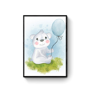 Cuadro Koala y su globo - Fine Art Infantil | Artenigma