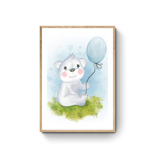Cuadro Koala y su globo