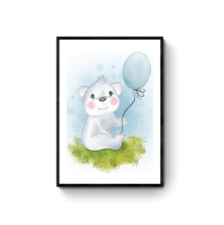 Cuadro Koala y su globo