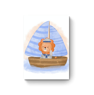 Cuadro León Marinero