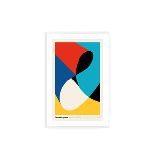 Geometric Poster tipo Bauhaus