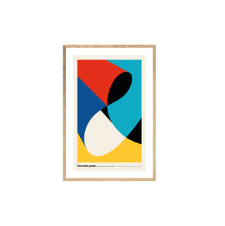 Geometric Poster tipo Bauhaus