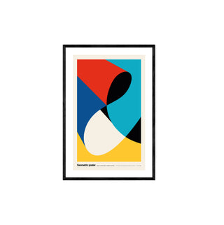 Geometric Poster tipo Bauhaus