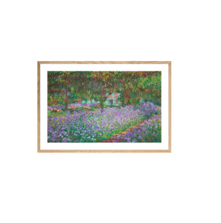Cuadro El jardín del artista en Giverny  - Claude Monet
