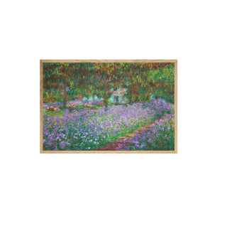 Cuadro El jardín del artista en Giverny  - Claude Monet