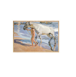 El baño del caballo - Joaquín Sorolla
