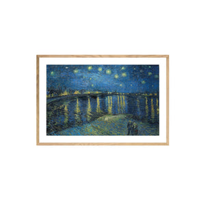 Cuadro Noche estrellada sobre el Ródano - Vincent Van Gogh