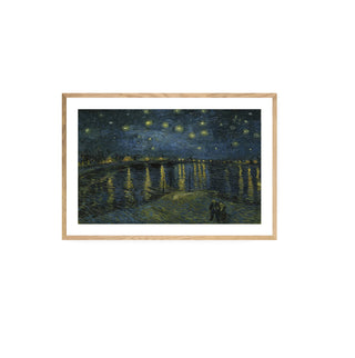 Noche estrellada sobre el Ródano - Vincent Van Gogh