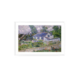 Casas en Auvers - Vincent Van Gogh