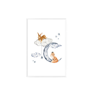 Cuadro Fantasía Cielo - La Jota Ilustraciones