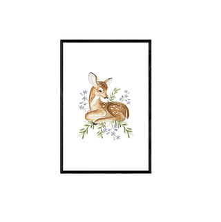 Cuadro Ciervo - La Jota Ilustraciones - Fine Art Ilustración - Artista Chileno | Artenigma