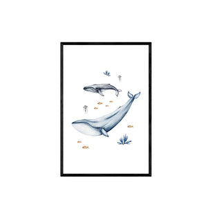 Cuadro Oceano - La Jota Ilustraciones - Fine Art Ilustración - Artista Chileno | Artenigma