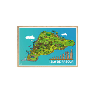 Mapa Isla de Pascua - Payo