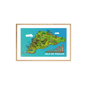 Mapa Isla de Pascua - Payo