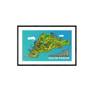 Mapa Isla de Pascua - Payo