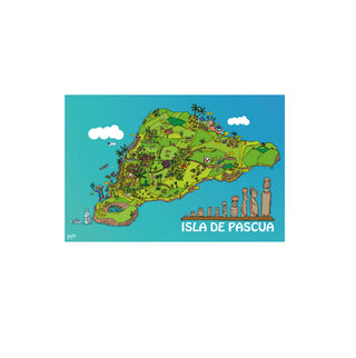 Mapa Isla de Pascua - Payo