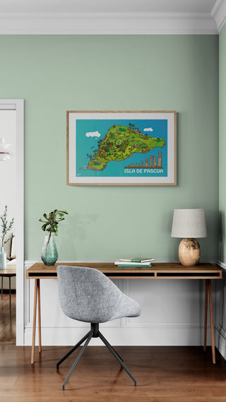 Mapa Isla de Pascua - Payo