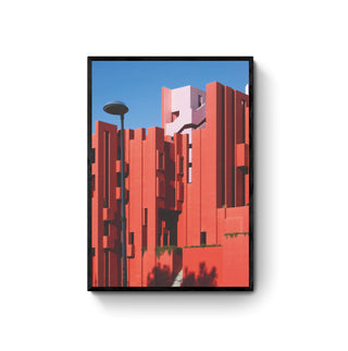 Cuadro Ciudad Roja - Fotografía Arquitectura | Artenigma